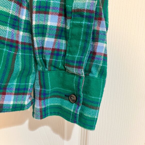 Lands End Flannel size M petite - Picture 5 of 7
